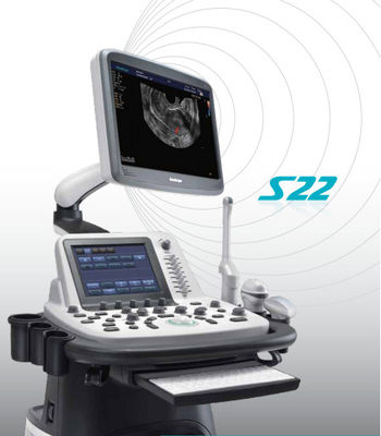 Buy 4D Trolley Color Doppler SonoScape Ultrasound Machine S22 online manufacture