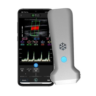 Buy CE Certified Wireless Linear Handheld Ultrasound Scanner | 8.3MHz Portable Color Doppler Ultrasound Probe online manufacture