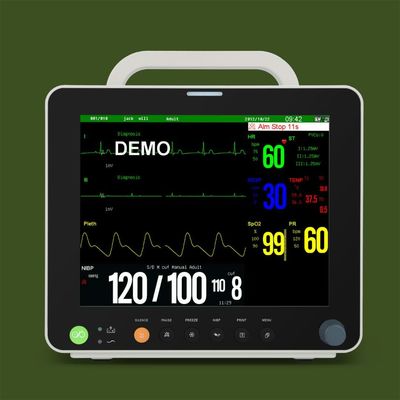 Buy 12.1'' Color TFT Display Veterinary Multi Parameter Patient Monitors With ECG online manufacture