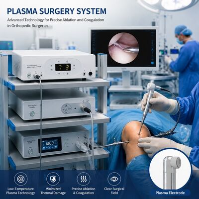 Buy Low-Temperature Minimally Invasive Arthroscopic Plasma Surgery System with 40-70 ℃ Working Temperature for RF Plasma Surgical Electrode online manufacture