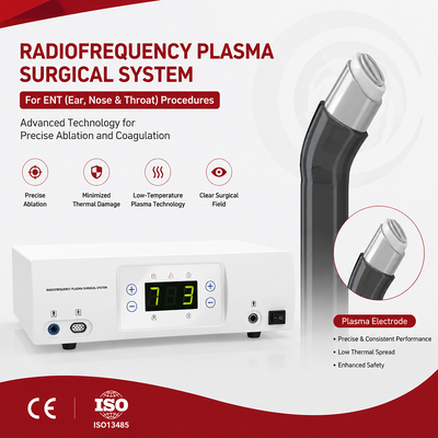 Buy ENT Plasma Surgery System for Snoring Treatment | Low Temperature RF Coblation Generator with Disposable Plasma Wand online manufacture