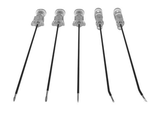 Buy 23G 150mm Curved Radiofrequency Lesion Electrode 10mm Active Tip RF Electrode for Trigeminal Neuralgia online manufacture