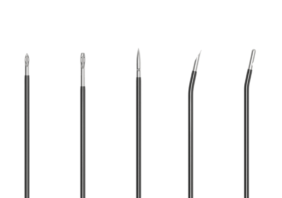 Buy 22G 100mm Disposable RF Cannula 5mm Active Tip for Facet Joint Radiofrequency Denervation online manufacture