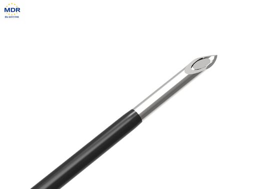 Buy 22G 100mm Curved RF Cannula 10mm Active Tip for Cervical Facet Joint RF Ablation online manufacture