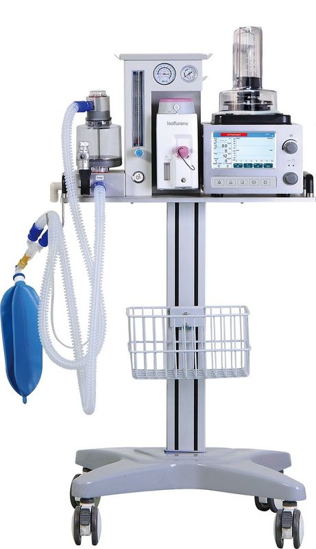 7'' Colorful TFT LCD Touch Screen Vet Clinic Equipment Veterinary Anesthesia System