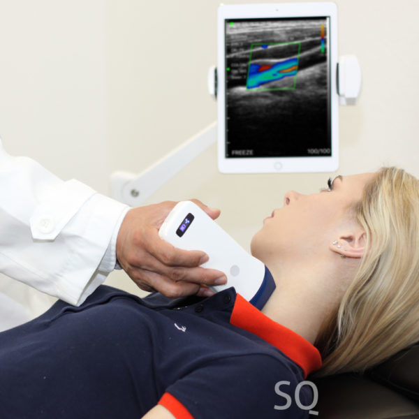 Wireless Linear Probe Ultrasound Scanner for Vascular Access, Nerve Block and Musculoskeletal Imaging