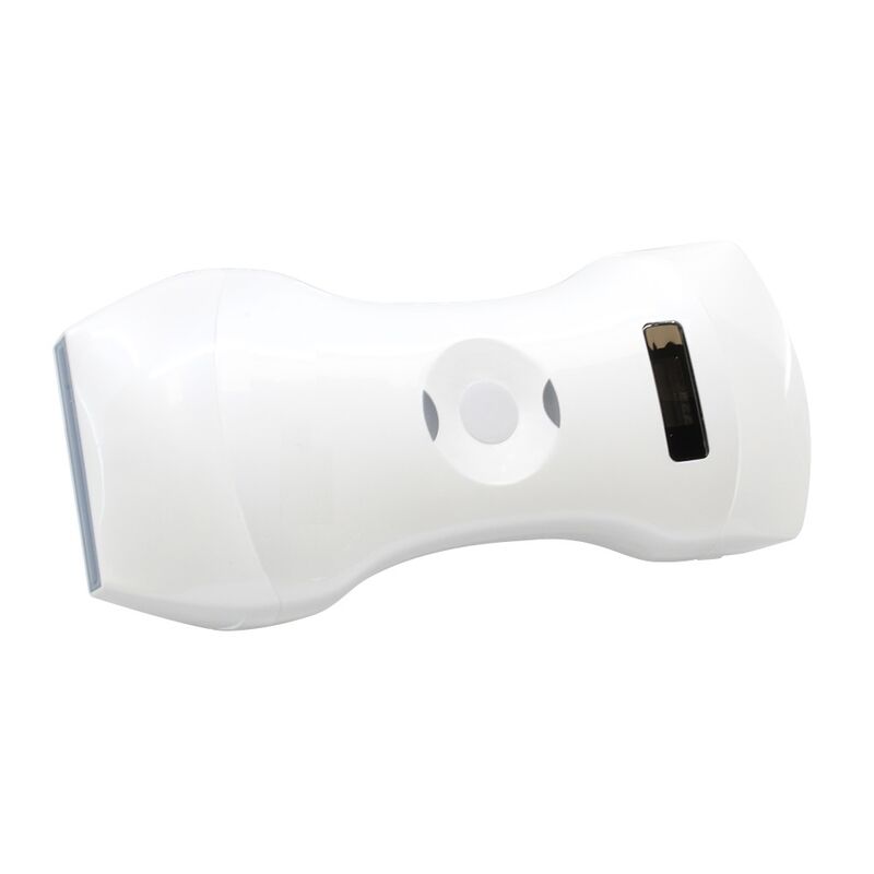 192 Element Dual Head Wireless Handheld Ultrasound Probe with Convex and Linear Imaging for High Resolution Diagnosis