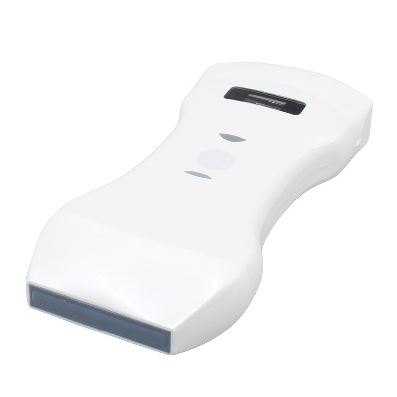 192 Element Dual Head Wireless Handheld Ultrasound Probe with Convex and Linear Imaging for High Resolution Diagnosis
