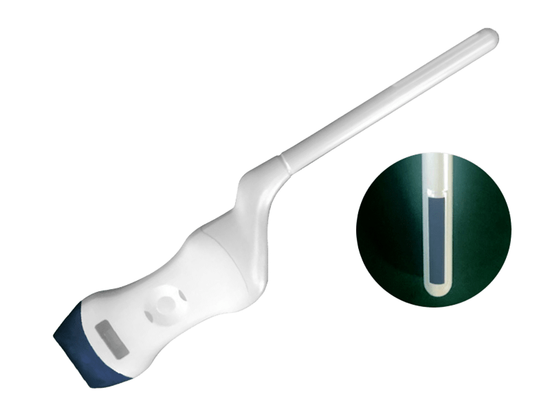 FDA CE ISO13485 128 Element Wireless Handheld Ultrasound Probe with Linear and Transrectal Dual Head for Urology