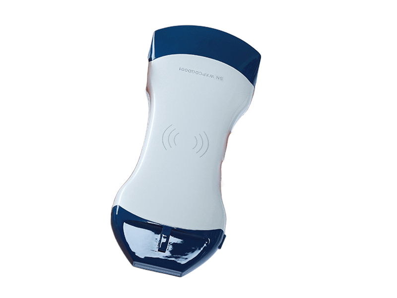 Dual Head Wireless Ultrasound Scanner with High Frequency Linear Probe for PICC Placement and Vascular Access